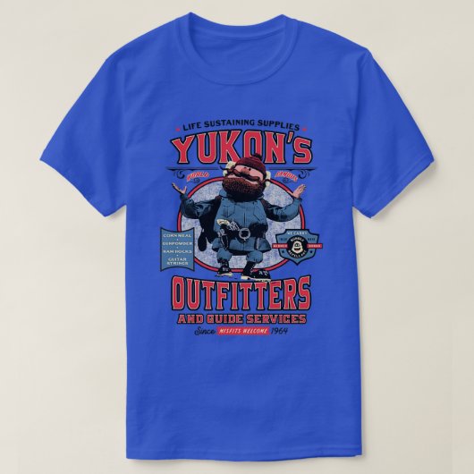 Yukons Outfitters en Guide Services T-shirt (Design voorkant)