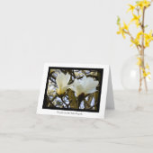 Yulan Magnolia Briefpapier groet Opmerking Kaart (Gele Bloem)