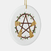 Yule 2010 keramisch ornament (Rechts)