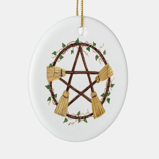 Yule 2010 keramisch ornament (Rechts)