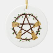 Yule 2010 keramisch ornament (Voorkant)