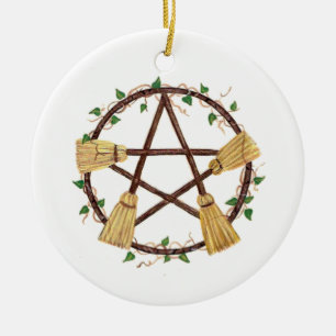 Yule 2010 keramisch ornament