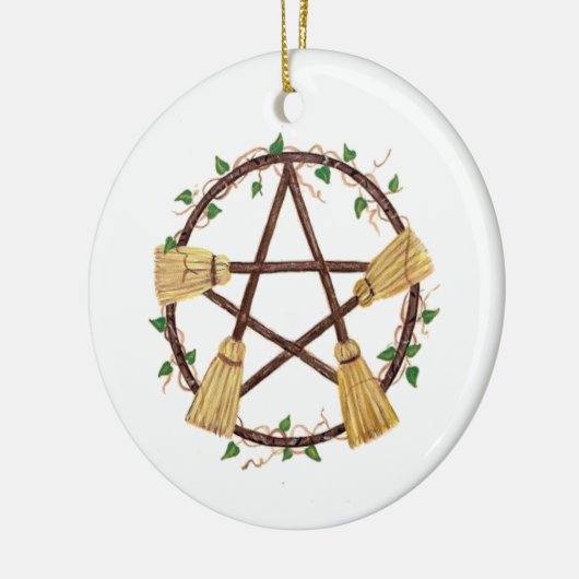 Yule 2010 keramisch ornament (Links)