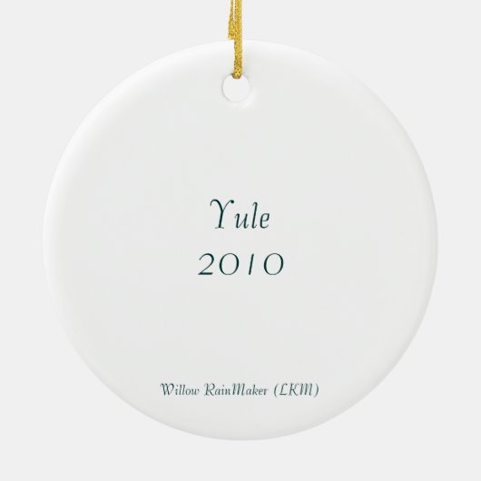 Yule 2010 keramisch ornament (Achterkant)