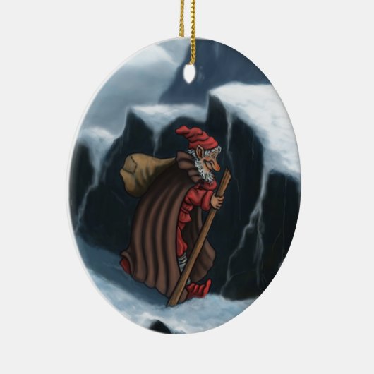 yule - bergen keramisch ornament (Rechts)