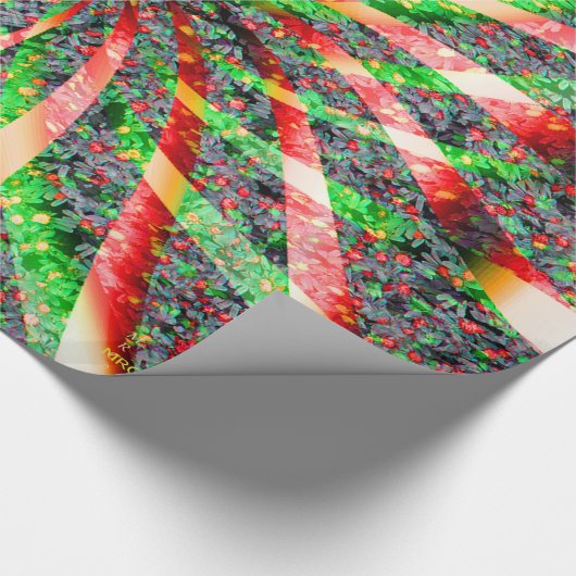 Yule bij de Maypole... Cadeaupapier (Hoek)