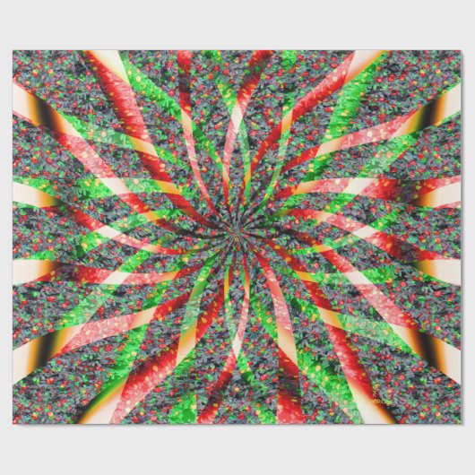 Yule bij de Maypole... Cadeaupapier (Vlak)