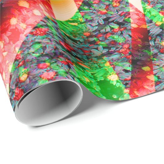 Yule bij de Maypole... Cadeaupapier (Rol Hoek)