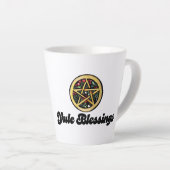 Yule Blessings Latte Mok (Rechterhoek)