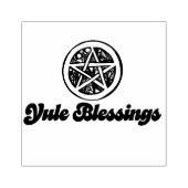 Yule Blessings Rubberstempel (Afrduk)