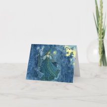 Yule Blessings: Wenskaarten