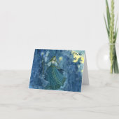 Yule Blessings: Wenskaarten Feestdagen Kaart (Voorkant)