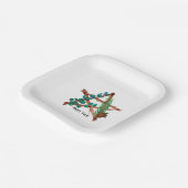 Yule-Borden Papieren Bordje (Gebogen)