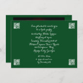 Yule Candles Winter Solstice Witch Wiccan Pagan Kaart (Voorkant / Achterkant)