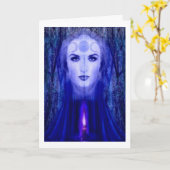 Yule Card Kaart (Gele Bloem)