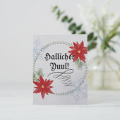 Yule Cards Feestdagenkaart (Staand voorkant)