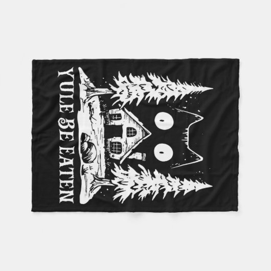 Yule Cat For Men Women Girls Kids  Fleece Deken (Voorkant (Horizontaal))