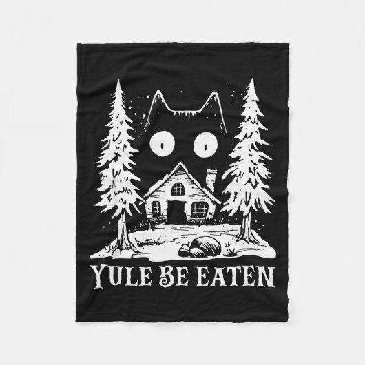 Yule Cat For Men Women Girls Kids  Fleece Deken (Voorkant)