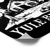 Yule Cat For Men Women Girls Kids  Poster (Hoek)