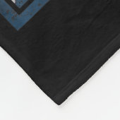 Yule Cat Keep It Cozy Funny Winter Quote Fleece Deken (Hoek)