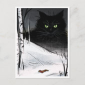 Yule Cat - Spooky Yule Critter Briefkaart (Voorkant)