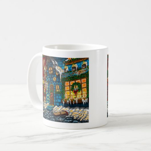 Yule Cheer 11 oz Classic Mok (Voorkant links)