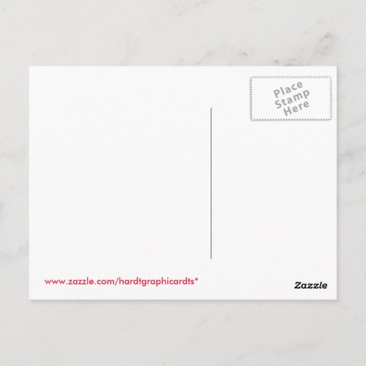 Yule Dog Briefkaart (Achterkant)