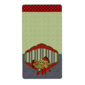 Yule Dragon Apothecary Label (Voorkant)