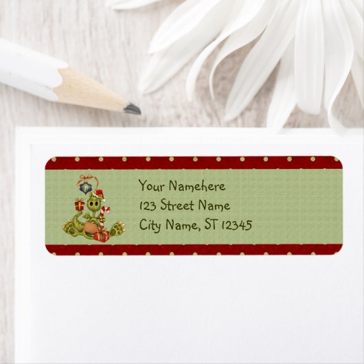 Yule Dragon Etiket (Insitu)