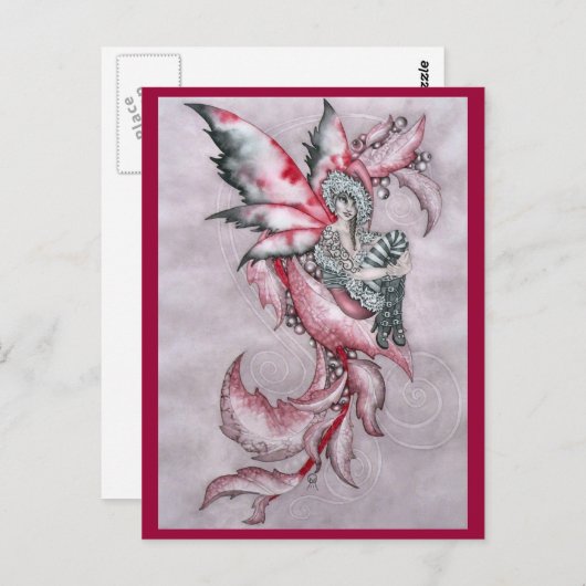 Yule Faery Briefkaart (Voorkant / Achterkant)