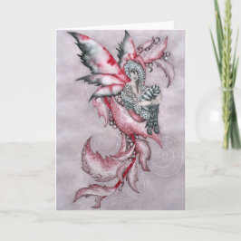 Yule Faery Feestdagen Kaart