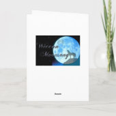 Yule Feestdagen Kaart (Achterkant)