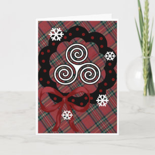 Yule - Gezegende Yule Feestdagen Kaart