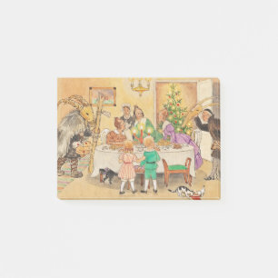 Yule Goat at at the Dinner Table Post-it® Notes
