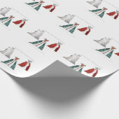 Yule Goat Gift Wrap Cadeaupapier (Hoek)