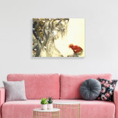 Yule Goat John Bauer Canvas Afdruk (Insitu (Woonkamer))