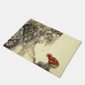 Yule Goat John Bauer Deurmat (Schuin)