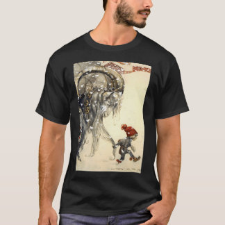 Yule Goat - John Bauer Kerstmis T-shirt