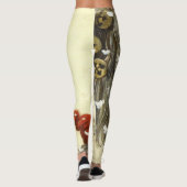Yule Goat John Bauer Leggings (Achterkant)