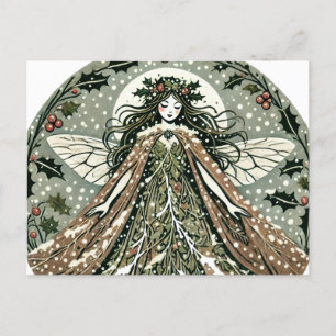 Yule Goddess Winter Solstice Briefkaart