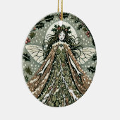 Yule Goddess Winter Solstice Keramisch Ornament (Rechts)