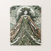 Yule Goddess Winter Solstice Legpuzzel (Verticaal)