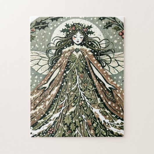 Yule Goddess Winter Solstice Legpuzzel (Verticaal)