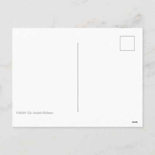 Yule Greetings Feestdagenkaart (Achterkant)