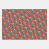 Yule Grote Leuke Kerst Verpakking Papieren Bladen Inpakpapier Vel (Voorkant 2)