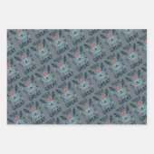 Yule Grote Leuke Kerst Verpakking Papieren Bladen Inpakpapier Vel (Voorkant 3)