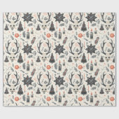 Yule, heidens, Noords, Zonnewende, Winter, Kerstmi Cadeaupapier (Vlak)