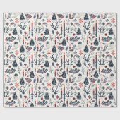 Yule, heidens, Noords, Zonnewende, Winter, Kerstmi Cadeaupapier (Vlak)