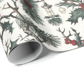 Yule, heidens, Noords, Zonnewende, Winter, Kerstmi Cadeaupapier (Rol Hoek)