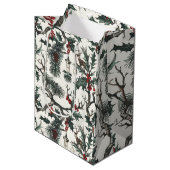 Yule, heidens, Noords, Zonnewende, Winter, Kerstmi Medium Cadeauzakje (Voorkant Gekanteld)